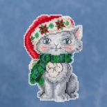 Набор для вышивания Kitty, Счетный крест и бисер, фото